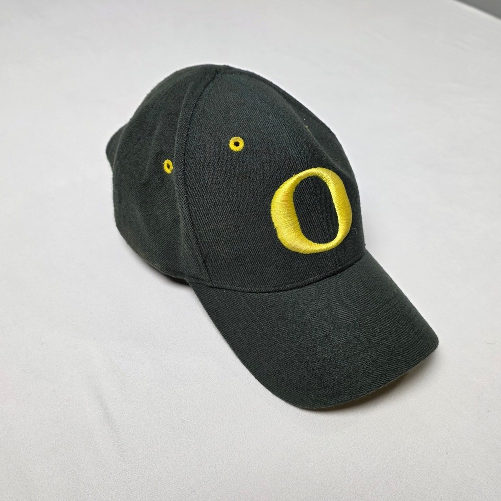 Nike Oregon Ducks Hat Mens OSFA Green Wool Embroidered Adjustable Cap